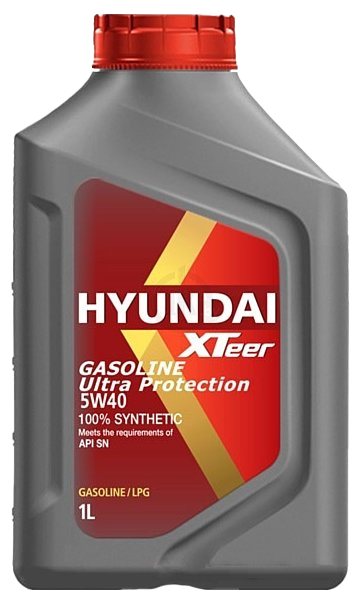 Моторное масло Hyundai XTeer Gasoline Ultra Protection 5W-40, 1л (Hyundai XTeer: 1011126)